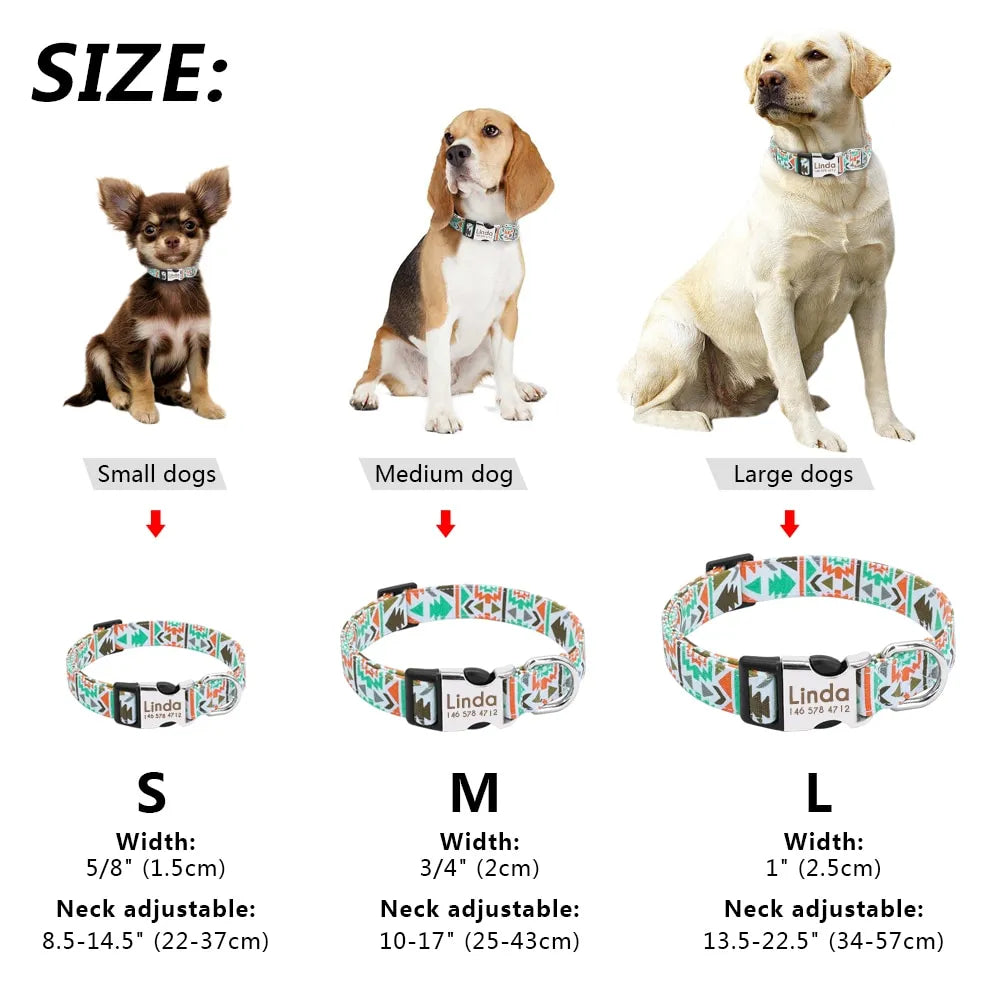 Customizable Pet Dog Collar